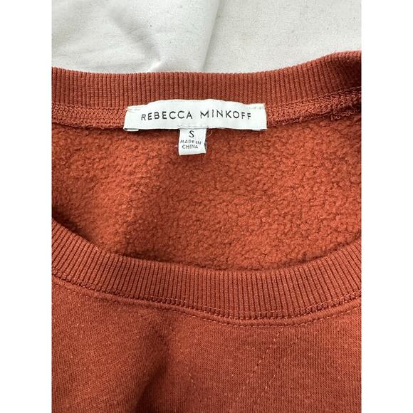 Rebecca Minkoff Brown sweatshirt Top S - Picture 5 of 5